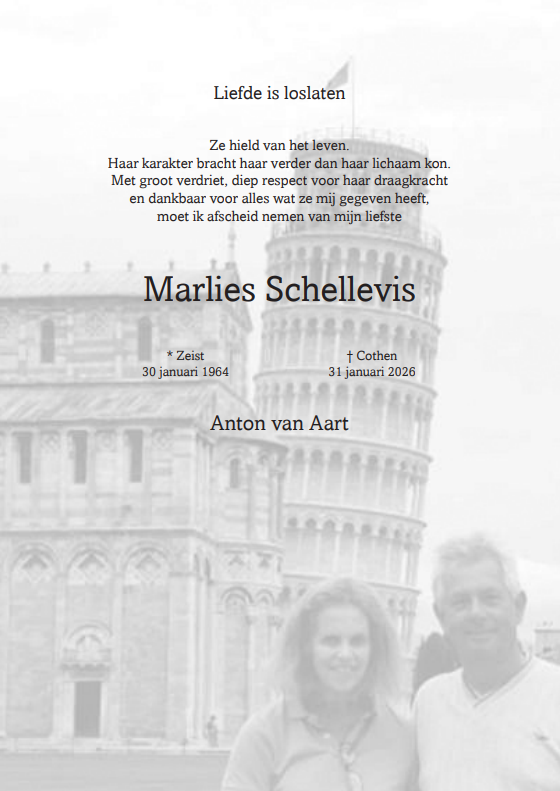 Marlies Schellevis | Uitvaartzorg Koningshof Soest Beeld bij Marlies Schellevis – Uitvaartzorg Koningshof Soest